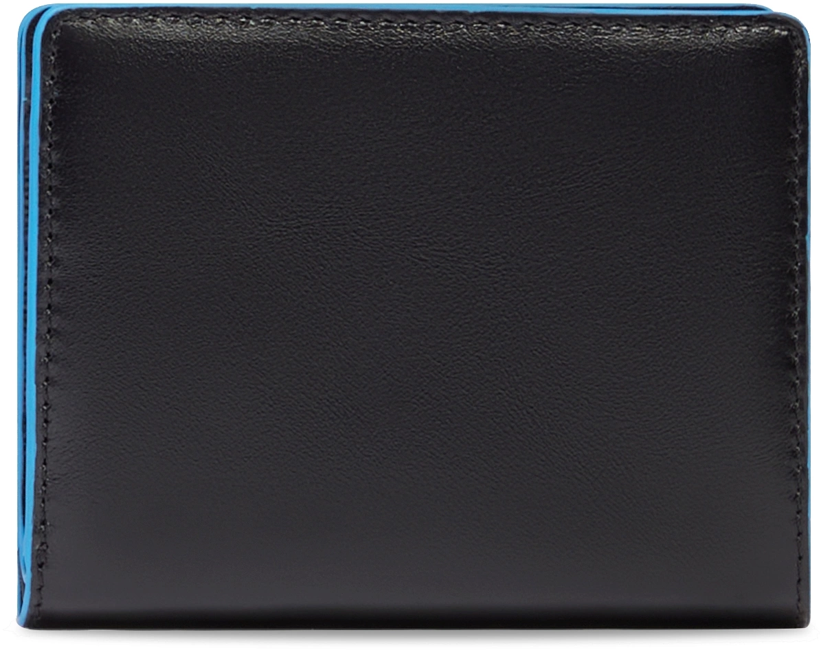 Кошелек женский Piquadro Blue Square PD6660B2R/N черный натур.кожа — миниатюра 3