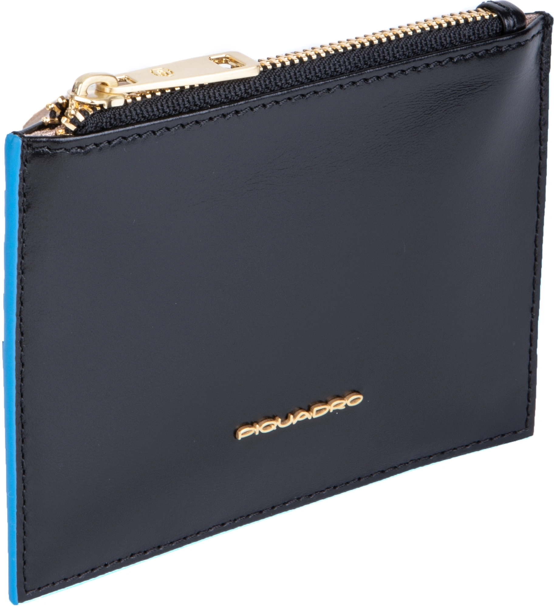 Чехол для кредитных карт Piquadro Blue Square PP6659B2R/N черный натур.кожа — миниатюра 6