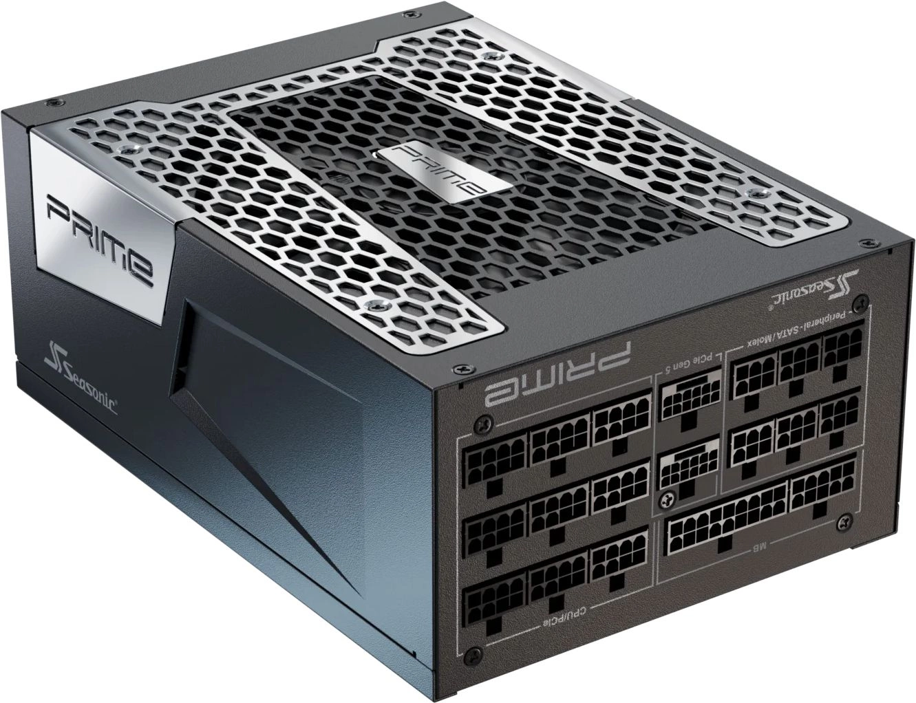 Блок питания Seasonic ATX 2200W Prime PX-2200 80+ platinum (20+4pin) APFC 135mm fan 18xSATA Cab Manag RTL — миниатюра 5
