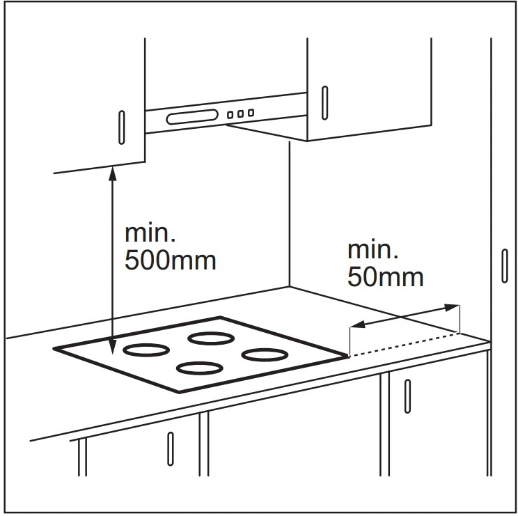 Индукционная варочная поверхность Electrolux EIV83443BW белый — миниатюра 4
