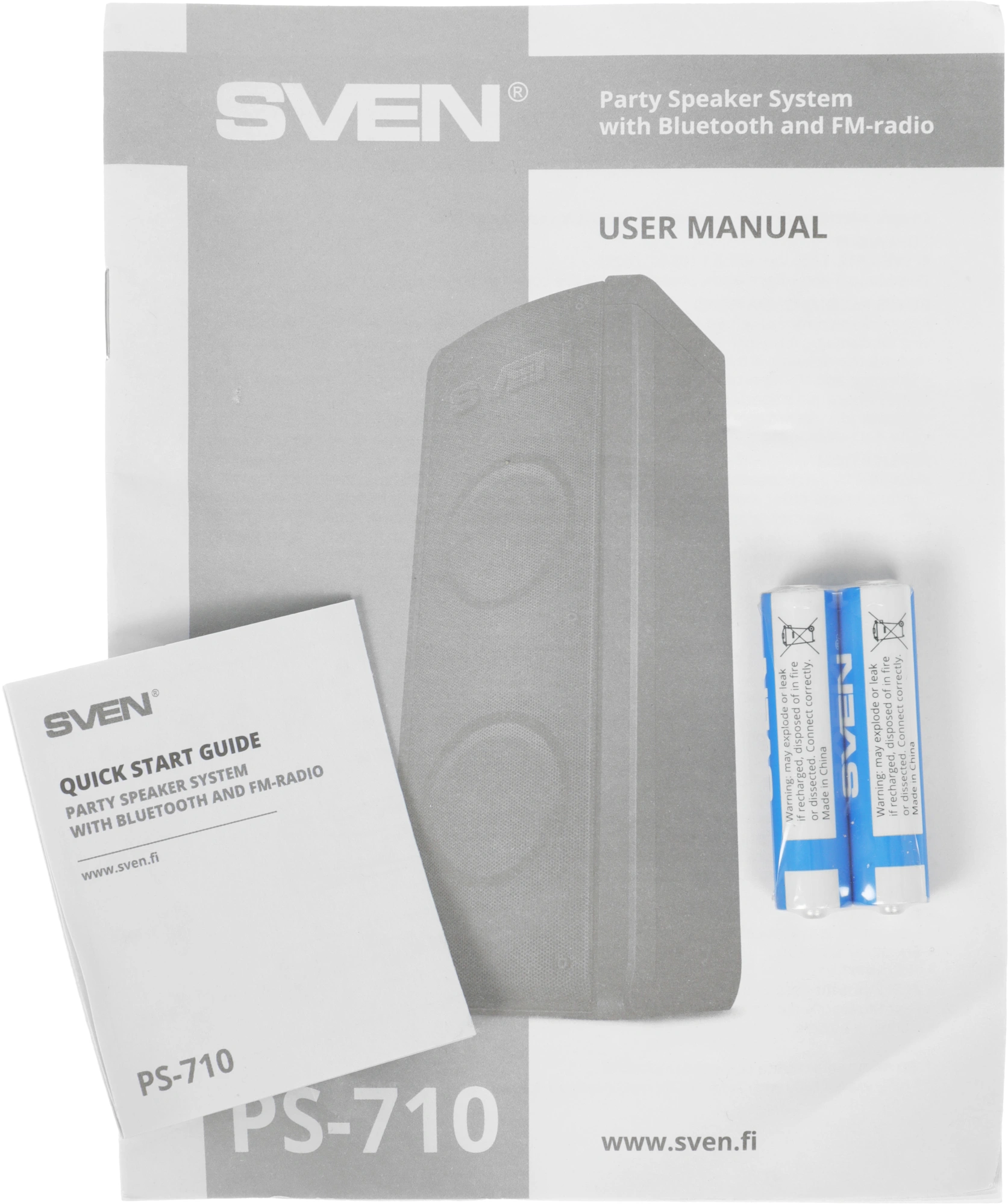 Колонка порт. Sven АС PS-710 черный 100W 1.0 BT/3.5Jack 10м 4400mAh — миниатюра 6