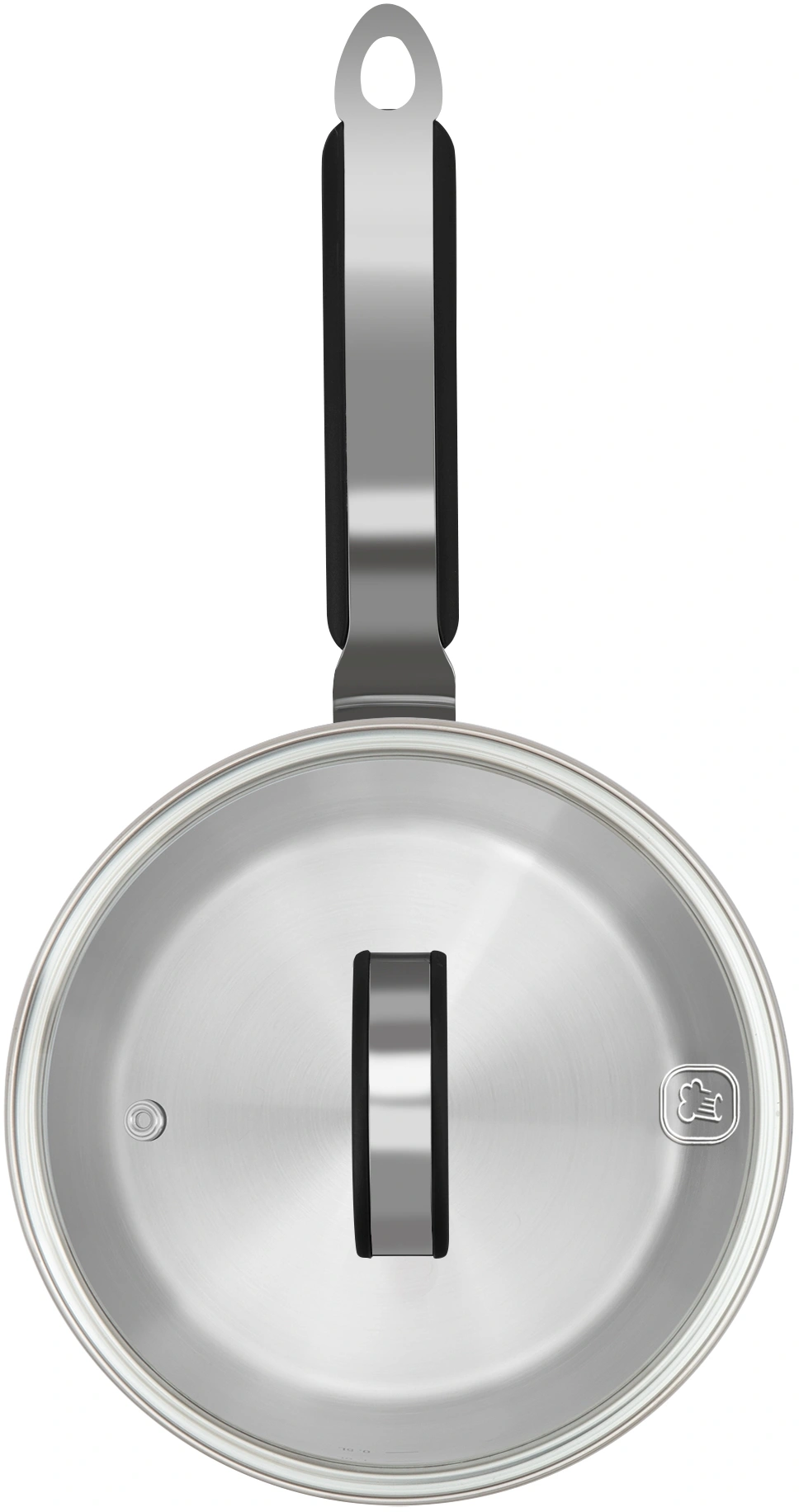 Ковш Rondell Brando RDS-1803 1.3л. d=16см (с крышкой) стальной — миниатюра 3