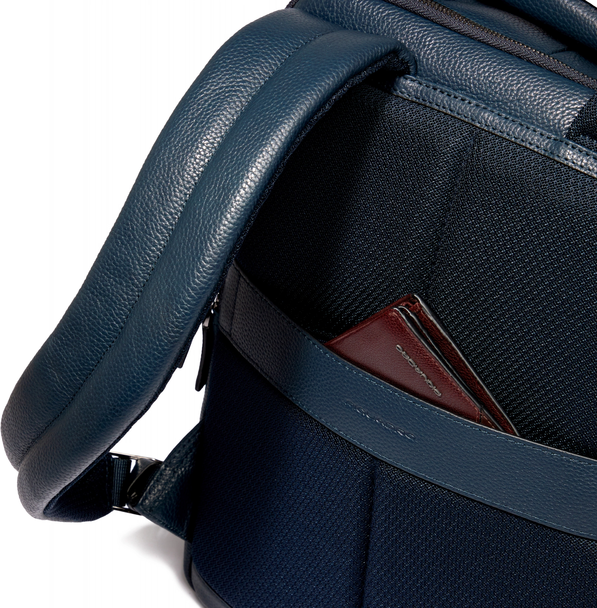 Рюкзак Piquadro Modus Special CA6289MOS/BLU синий натур.кожа — миниатюра 7