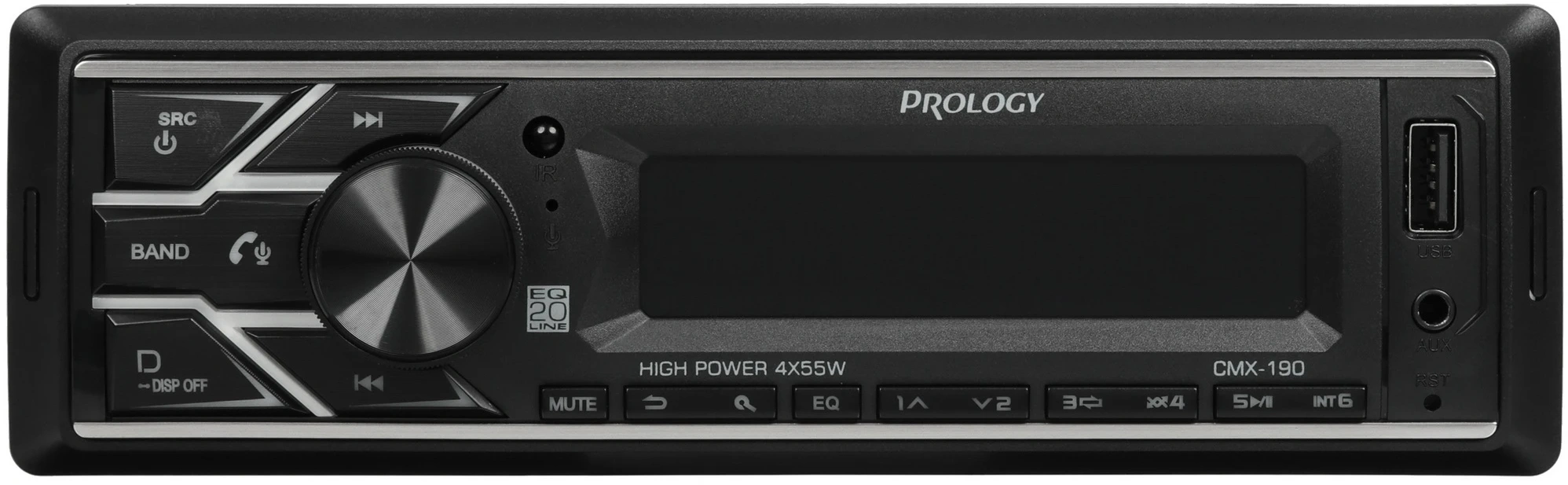 Автомагнитола Prology CMX-190 1DIN 4x55Вт v4.2 AUX 1 ПДУ (PRCMX190)