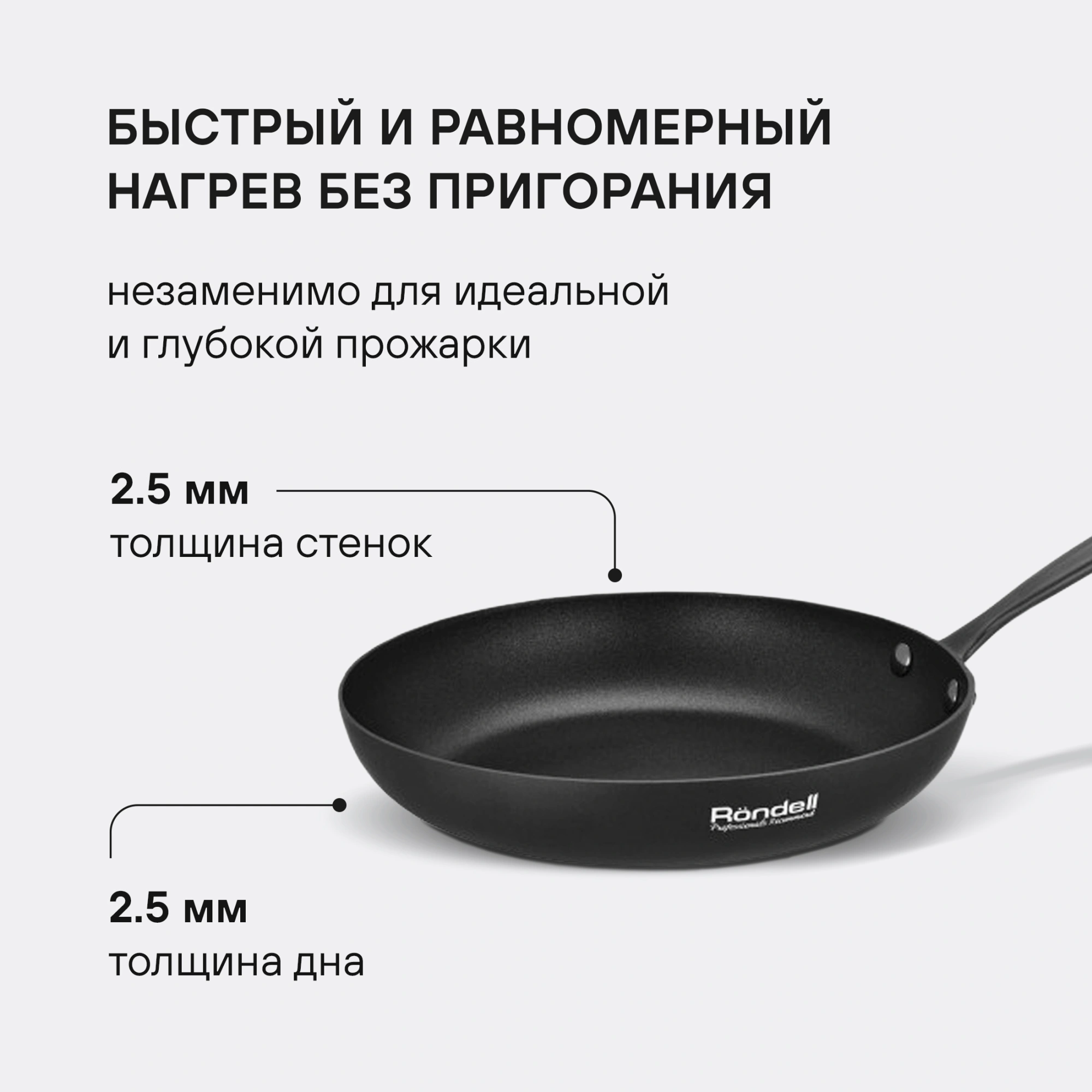 Набор посуды Rondell Arcane RDA-1858 7 предметов — миниатюра 25