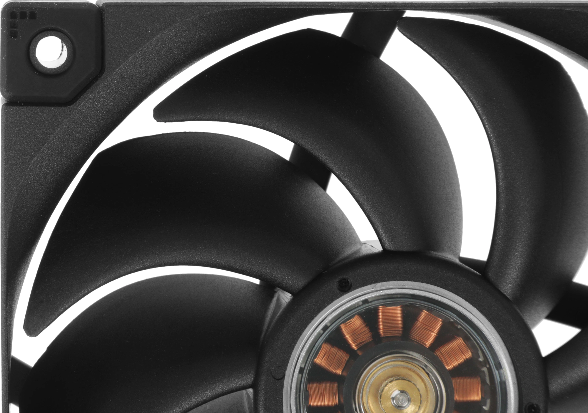 Вентилятор для корпуса Deepcool FT12 120х120x25 черный 4-pin 32дБ (R-FT12-BKWPN1-G) Ret — миниатюра 3