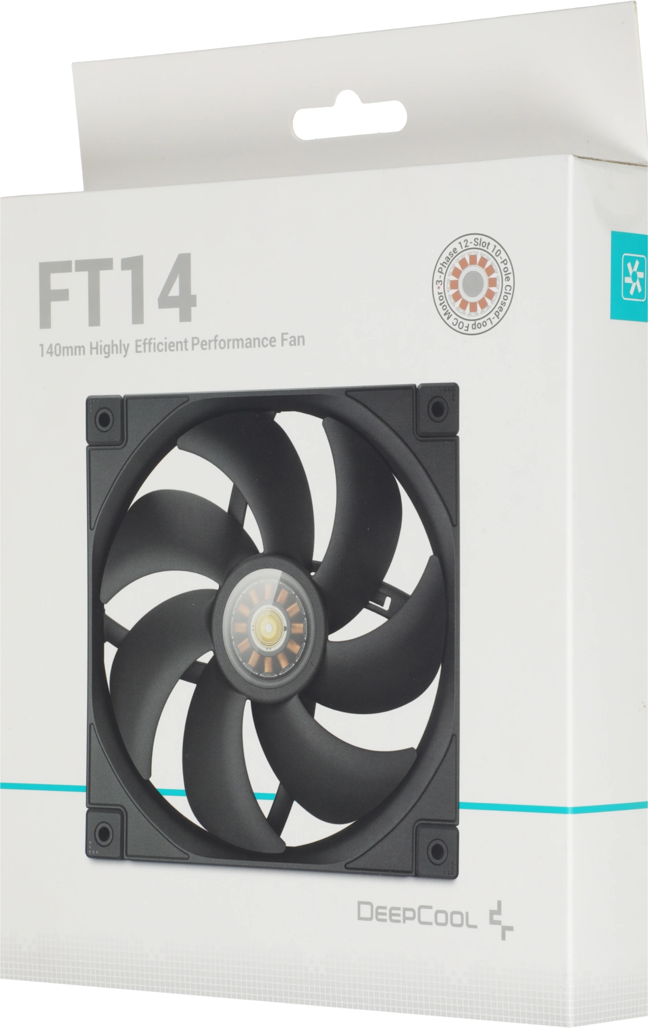 Вентилятор для корпуса Deepcool FT14 140х140x25 черный 4-pin 25.1дБ (R-FT14-BKWPN1-G) Ret — миниатюра 13
