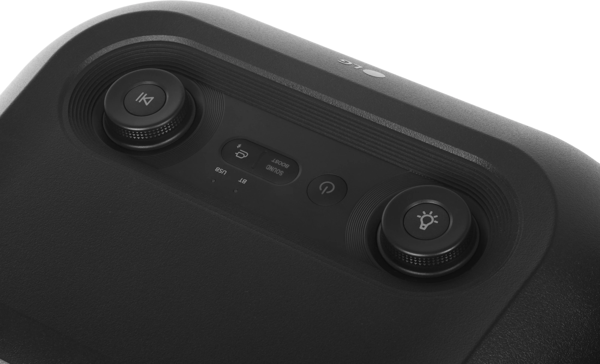 Минисистема LG XBOOM XL9T черный/красный 1000Вт USB BT — миниатюра 14