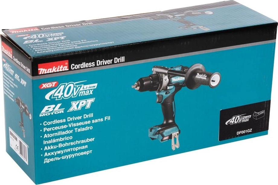 Дрель-шуруповерт Makita DF001GZ аккум. патрон:быстрозажимной — миниатюра 3