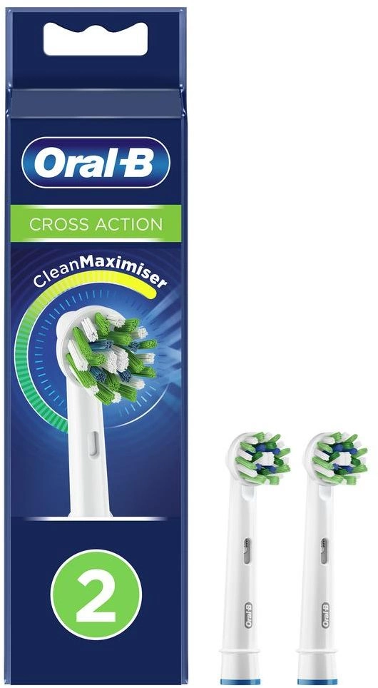 Насадка для зубных щеток Oral-B Cross Action (упак.:2шт) — миниатюра 2