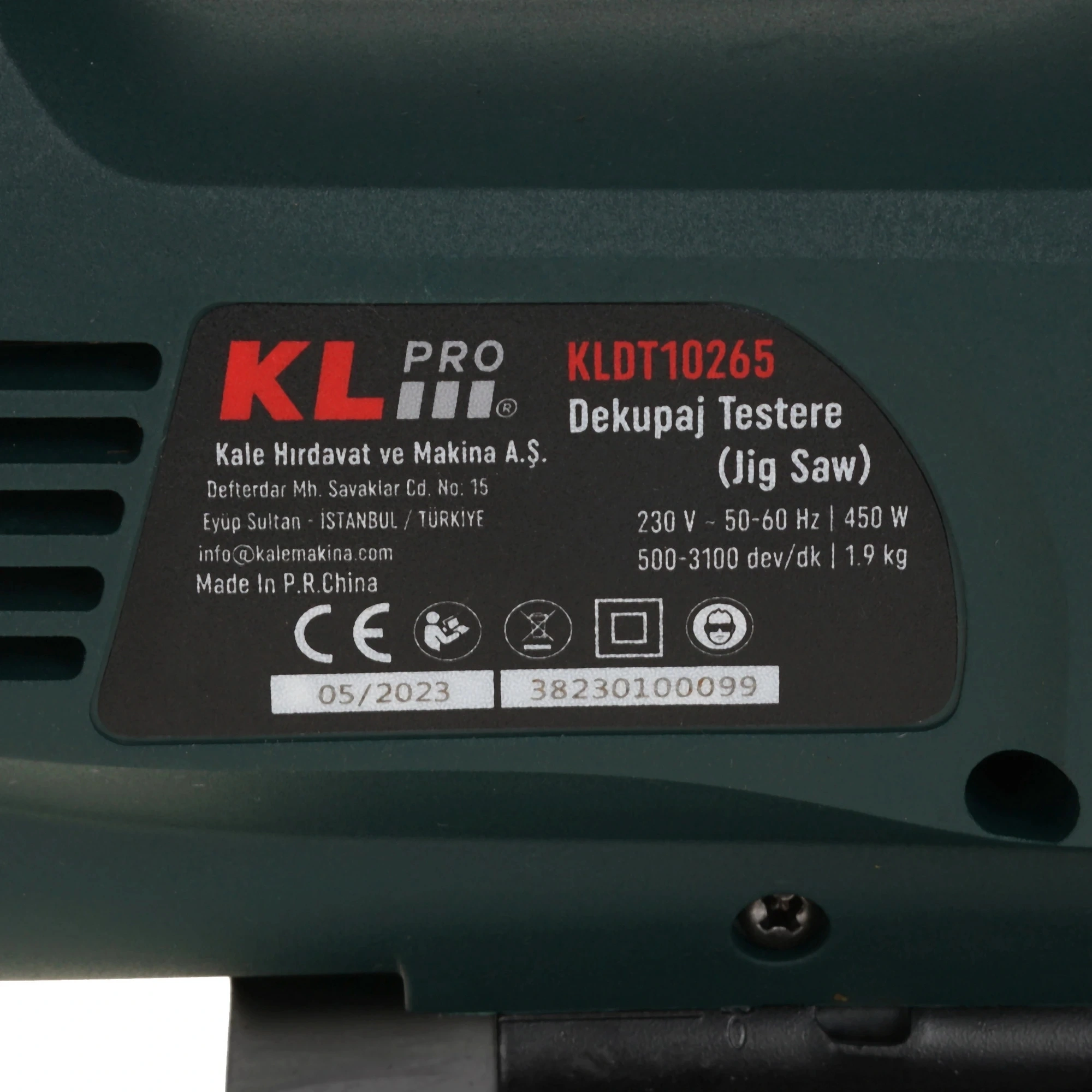 Лобзик Klpro KLDT10265 450Вт 3100ходов/мин от электросети — миниатюра 7