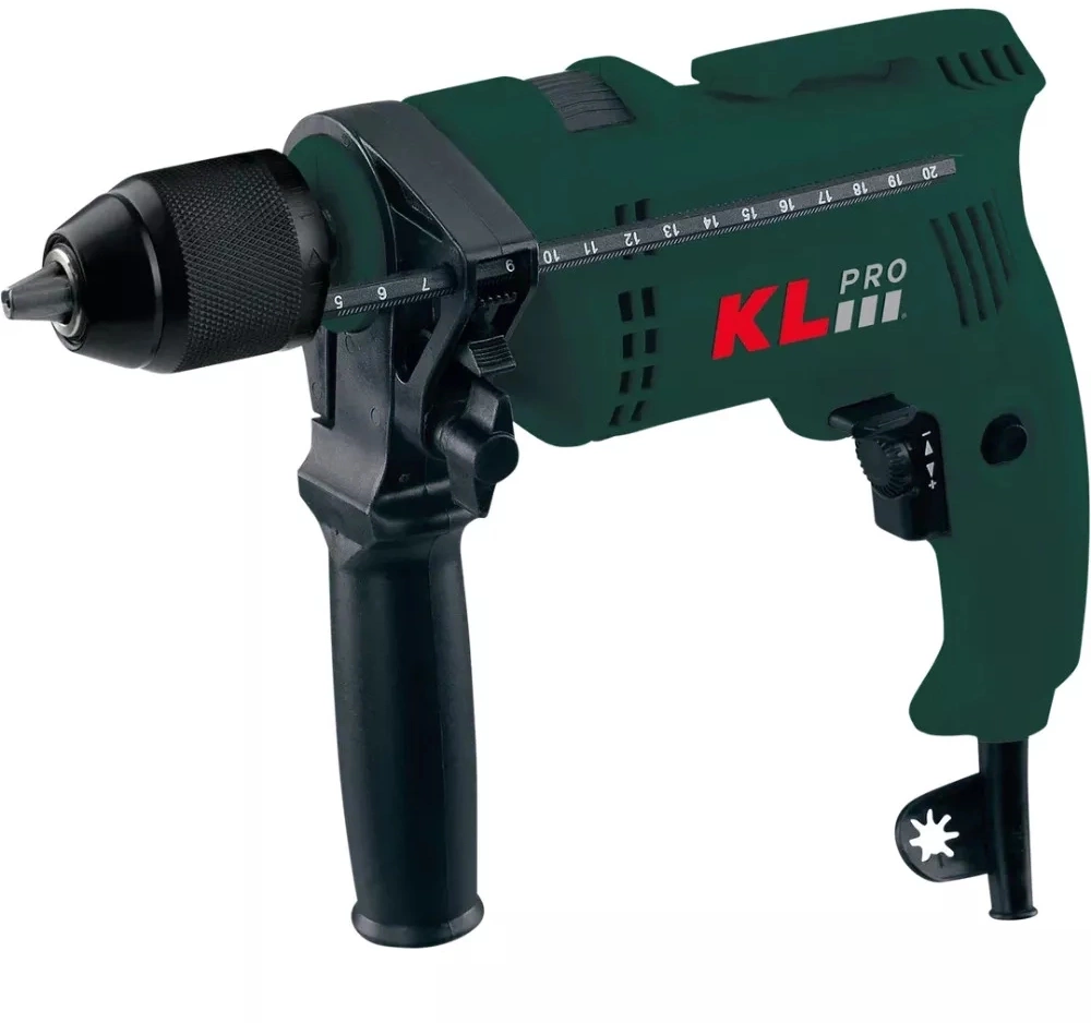 Дрель ударная Klpro KLDM1305 800Вт патрон:быстрозажимной реверс — фото 1