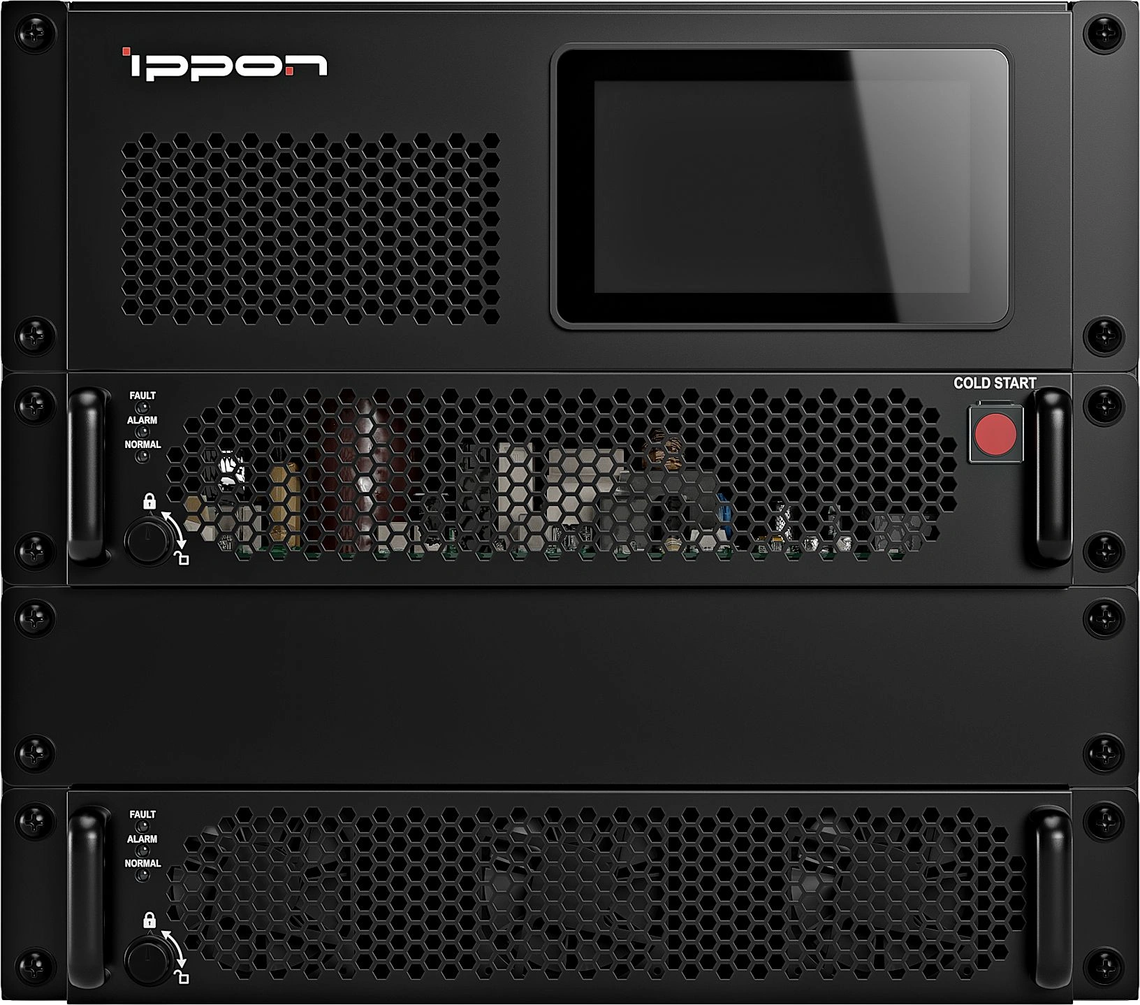 Источник бесперебойного питания Ippon Intatum RTM 40K 40000Вт 40000ВА черный — фото 1