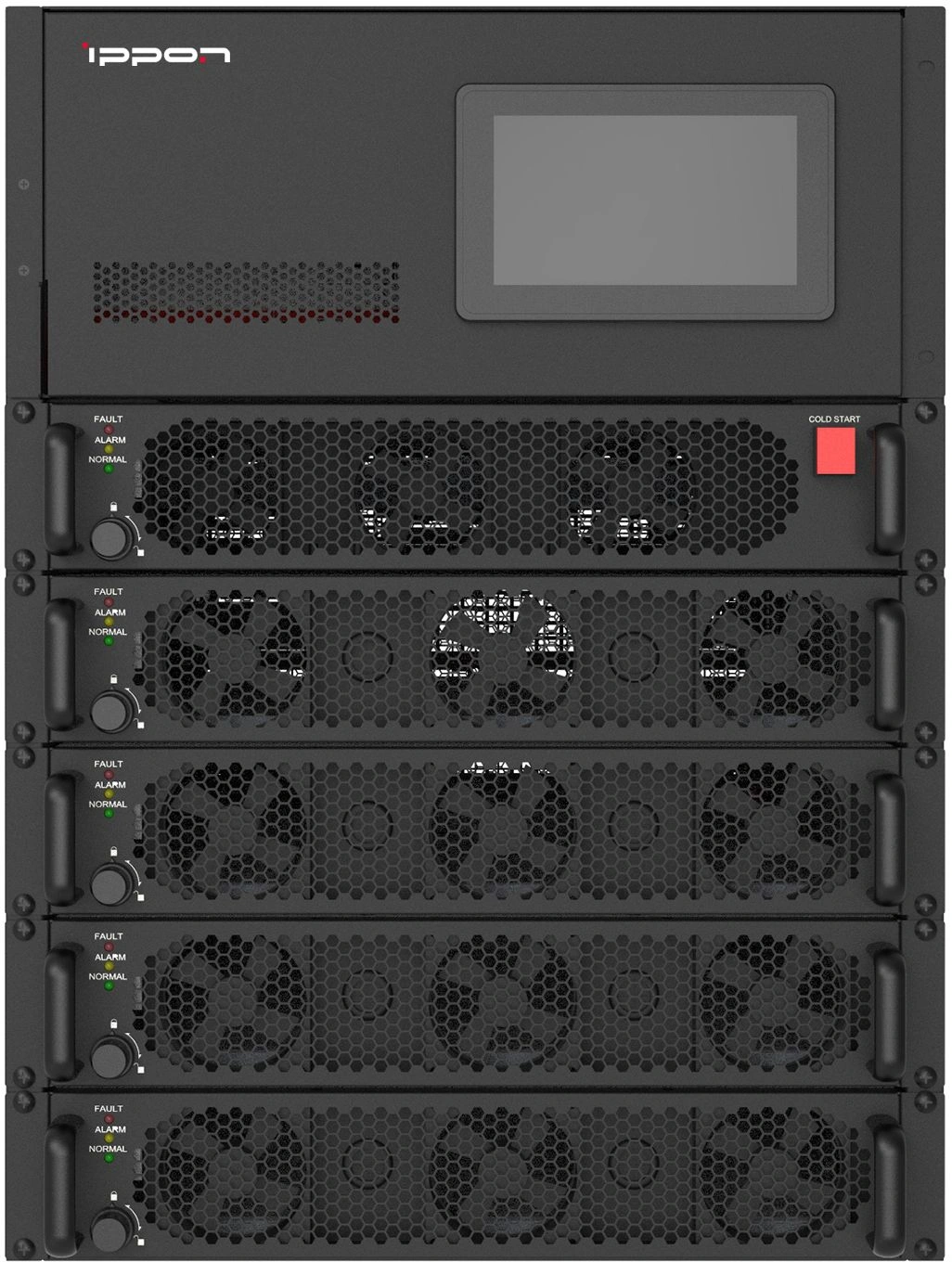 Источник бесперебойного питания Ippon Intatum RTM 80K 80000Вт 80000ВА черный — миниатюра 2