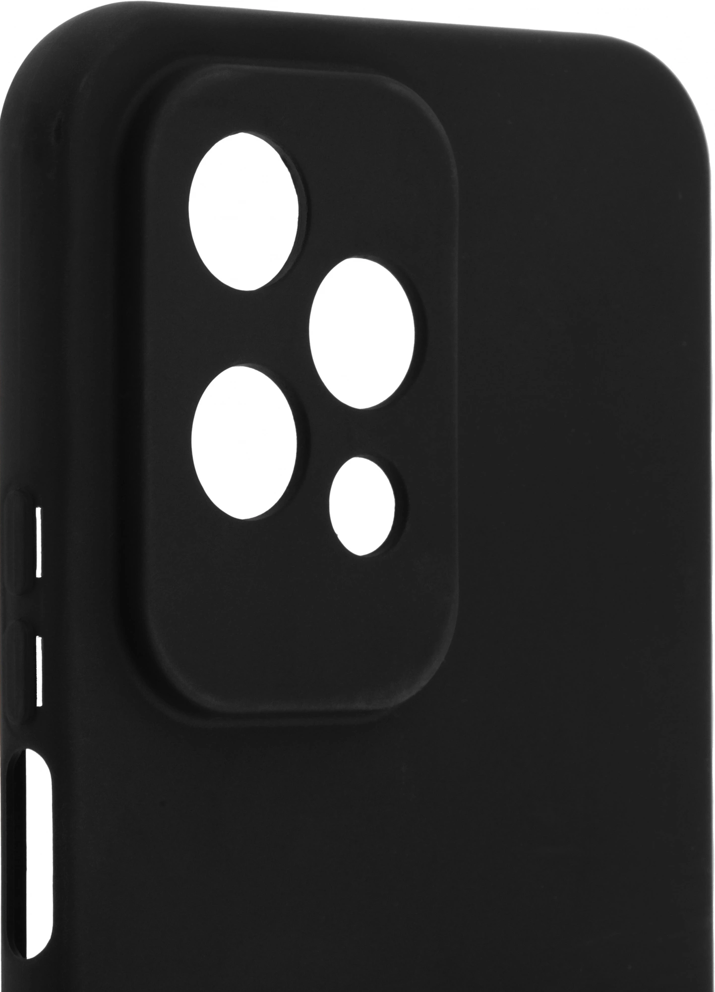 Чехол (клип-кейс) BoraSCO для Honor 200 Lite Silicone Case черный (73437) — миниатюра 6