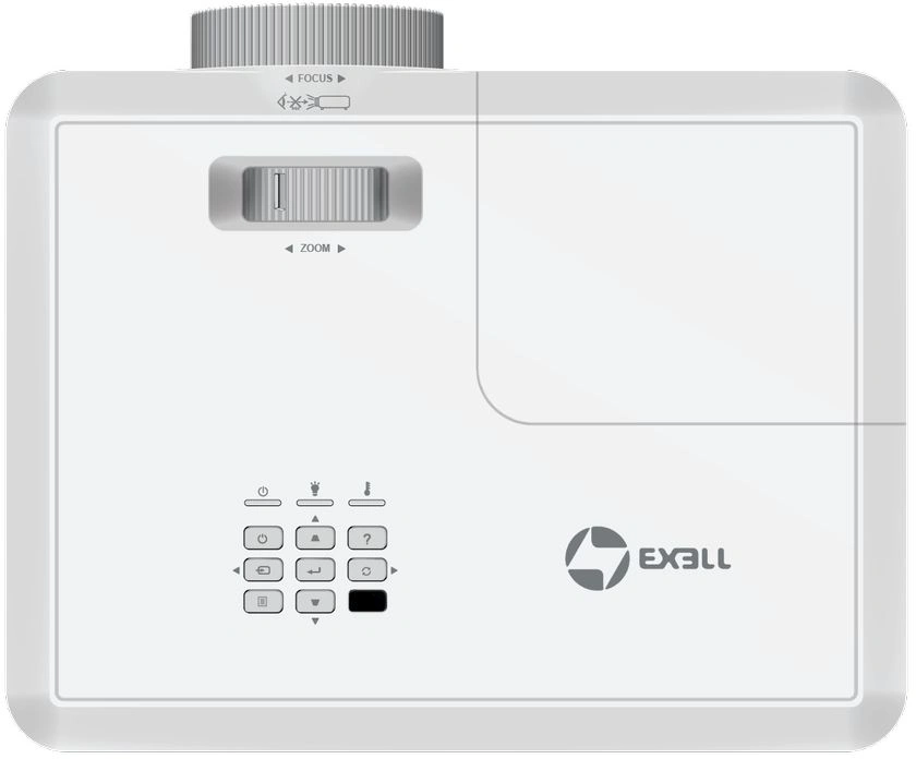 Проектор Exell EXD203STW DLP 3600Lm LS (1280x800) 30000:1 ресурс лампы:15000часов 1xUSB typeA 2xHDMI 2.6кг — миниатюра 2