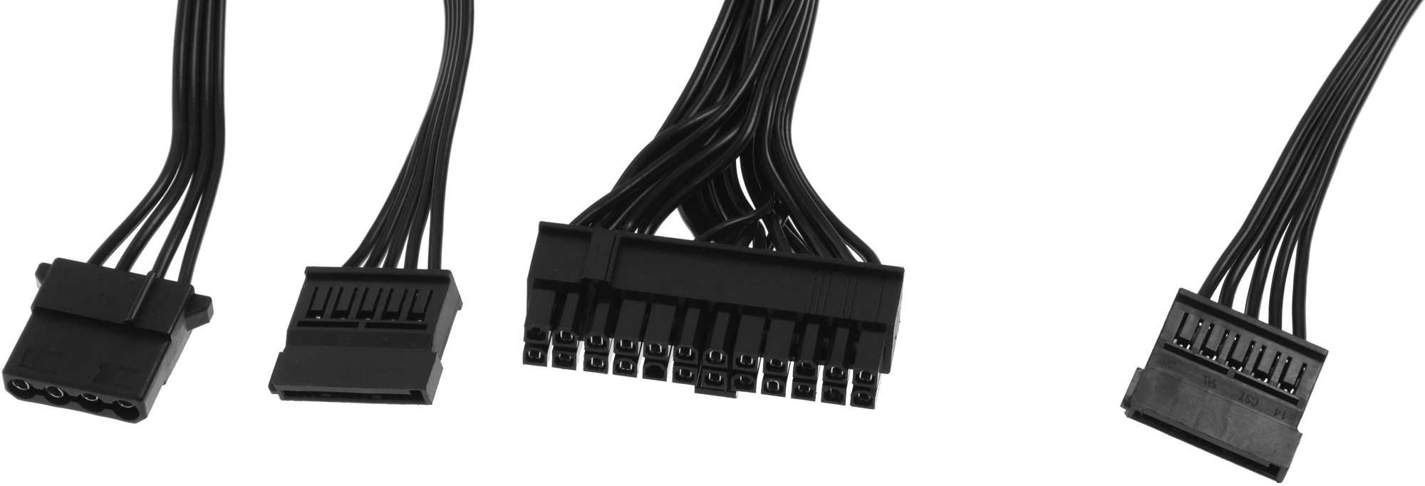Блок питания Gigabyte ATX 650W GP-P650G PG5 80+ gold (20+4pin) APFC 120mm fan 6xSATA RTL — миниатюра 8