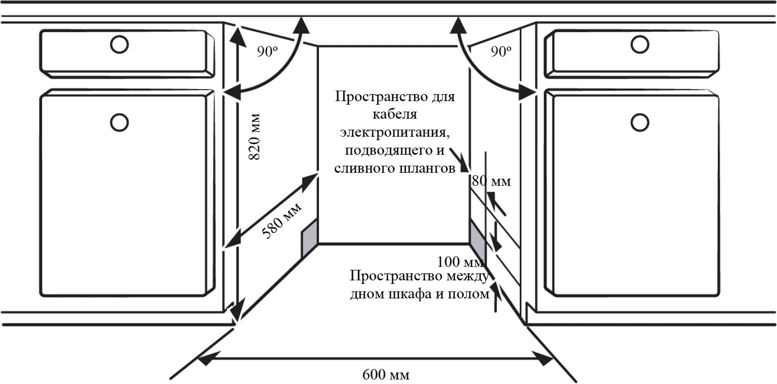 Посудомоечная машина встраив. Weissgauff BDW 6026 D полноразмерная — миниатюра 15