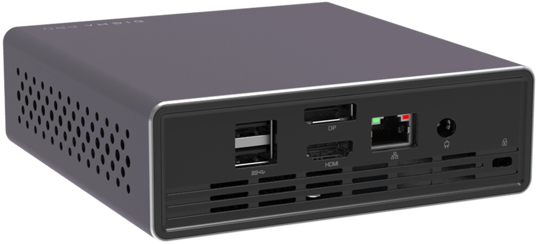 Неттоп Digma Pro Minimax U1 i3 1215U (1.2) 16Gb SSD512Gb UHDG Windows 11 Pro GbitEth WiFi BT 60W темно-серый/черный (DPP3-ADXW03) — миниатюра 3