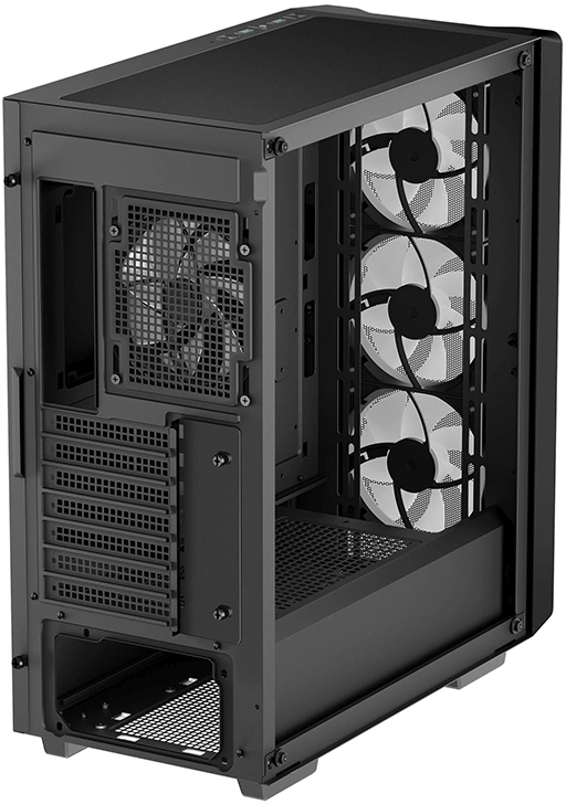 Корпус Deepcool CC560 Mesh V2 черный без БП ATX 4x120mm 5x140mm 2xUSB3.0 audio bott PSU — миниатюра 6