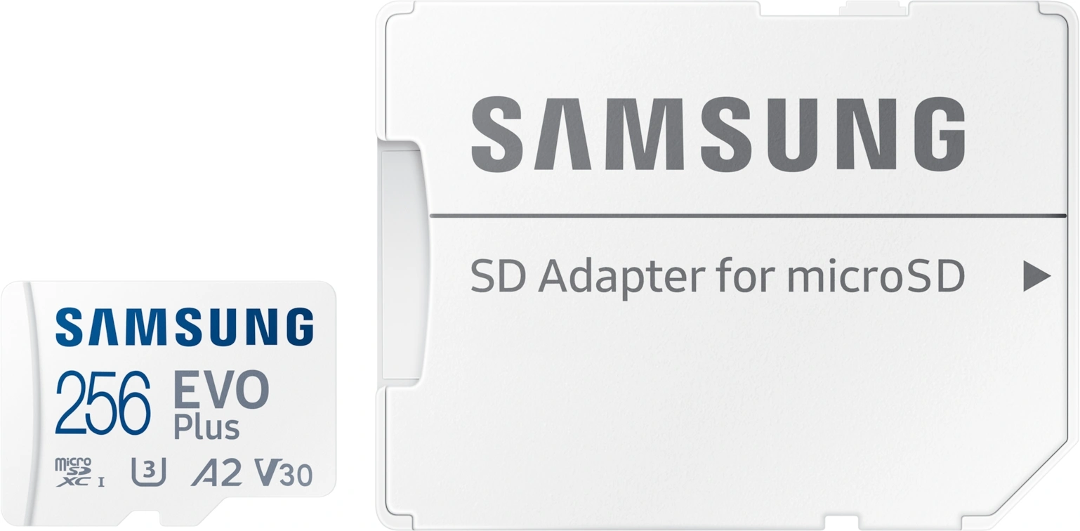 Флеш карта microSDXC 256GB Samsung MB-MC256SA EVO Plus + adapter — миниатюра 8