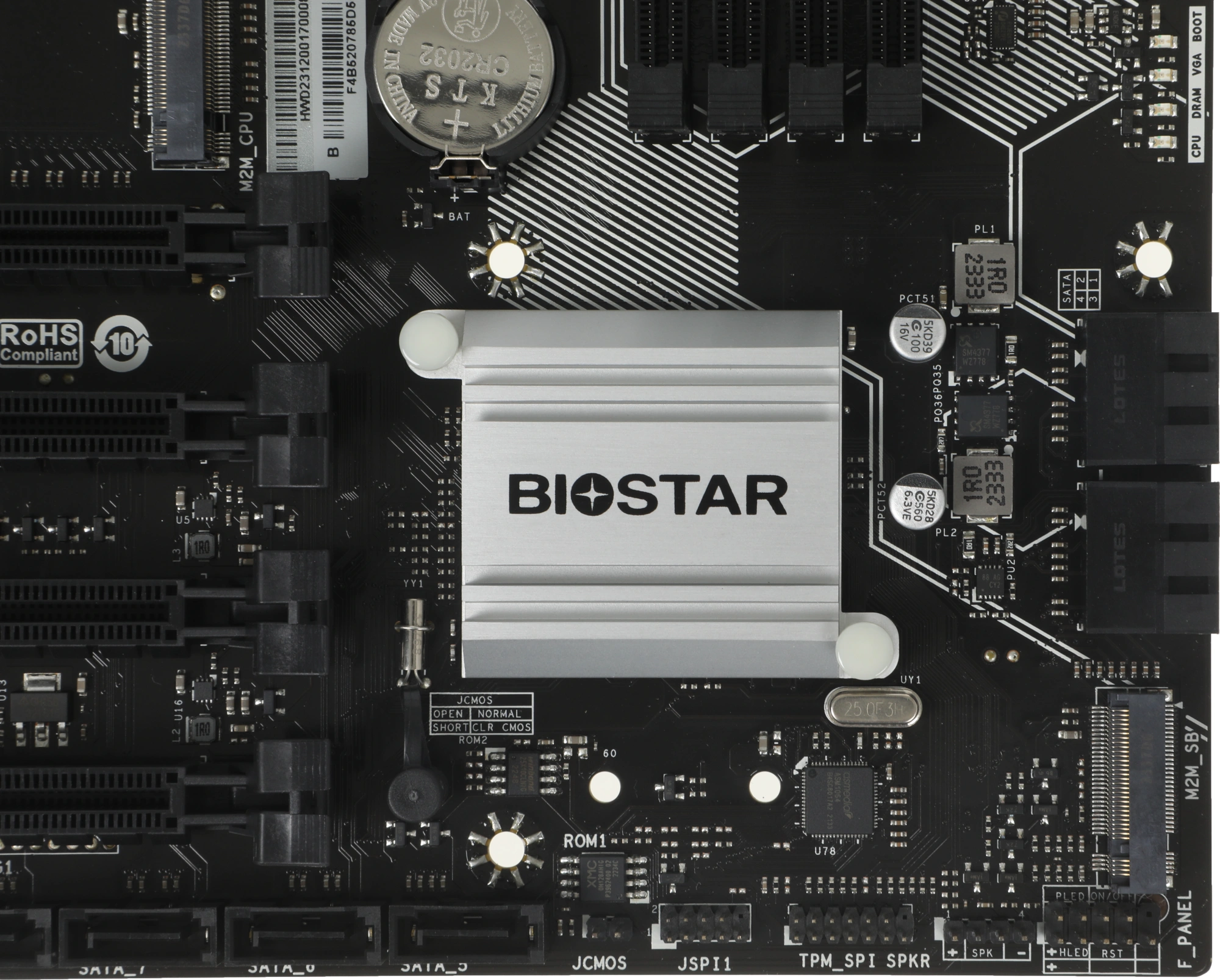 Материнская плата Biostar B760MXC Pro Soc-1700 Intel B760 4xDDR5 mATX AC`97 8ch(7.1) 2.5Gg RAID+VGA+DVI+HDMI — миниатюра 5