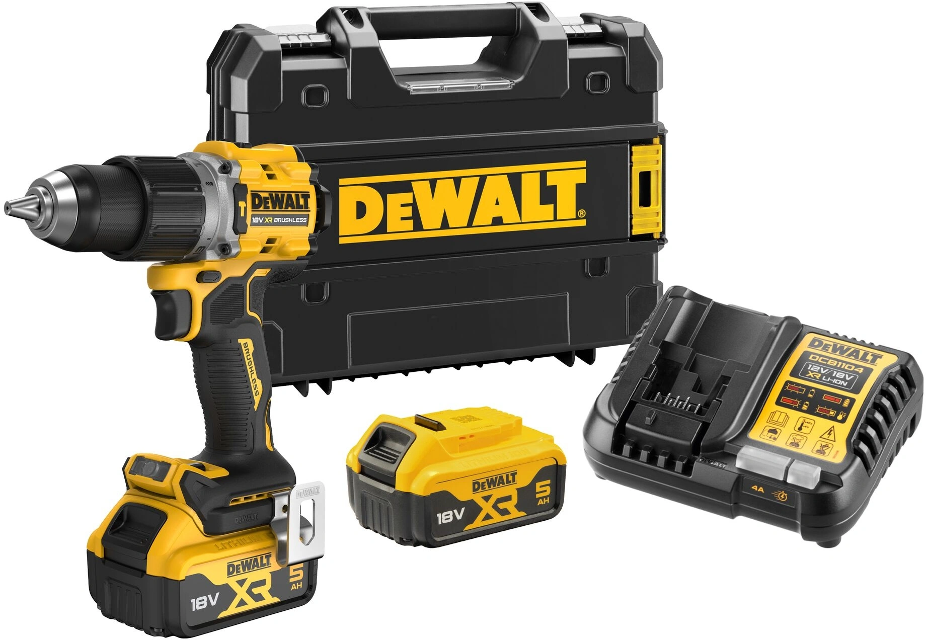 Шуруповерт DeWalt DCD805P2T-QW аккум. патрон:быстрозажимной (кейс в комплекте) — миниатюра 13