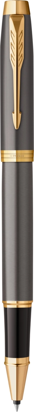 Ручка роллер Parker IM Premium Grey Core GT (2213778) F черн. черн. подар.кор. — миниатюра 2