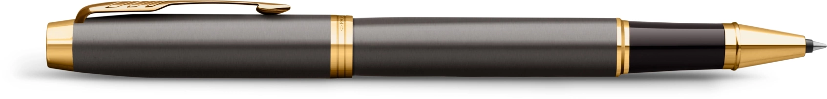 Ручка роллер Parker IM Premium Grey Core GT (2213778) F черн. черн. подар.кор. — миниатюра 3