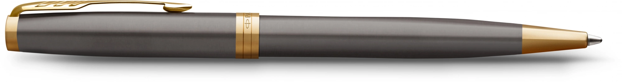 Ручка шариков. Parker Sonnet Grey Core GT (2213679) M черн. черн. подар.кор. — миниатюра 2