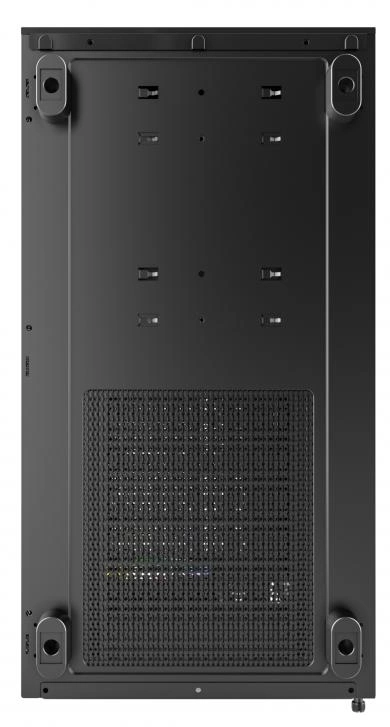 Корпус Montech XR черный без БП ATX 3x120mm 2xUSB3.0 audio bott PSU — миниатюра 7