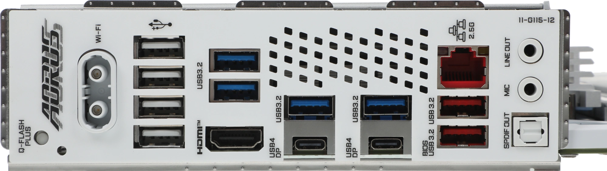 Материнская плата Gigabyte X870 AORUS ELITE WIFI7 ICE Socket AM5 AMD X870 4xDDR5 ATX AC`97 8ch(7.1) 2.5Gg RAID+HDMI — миниатюра 8