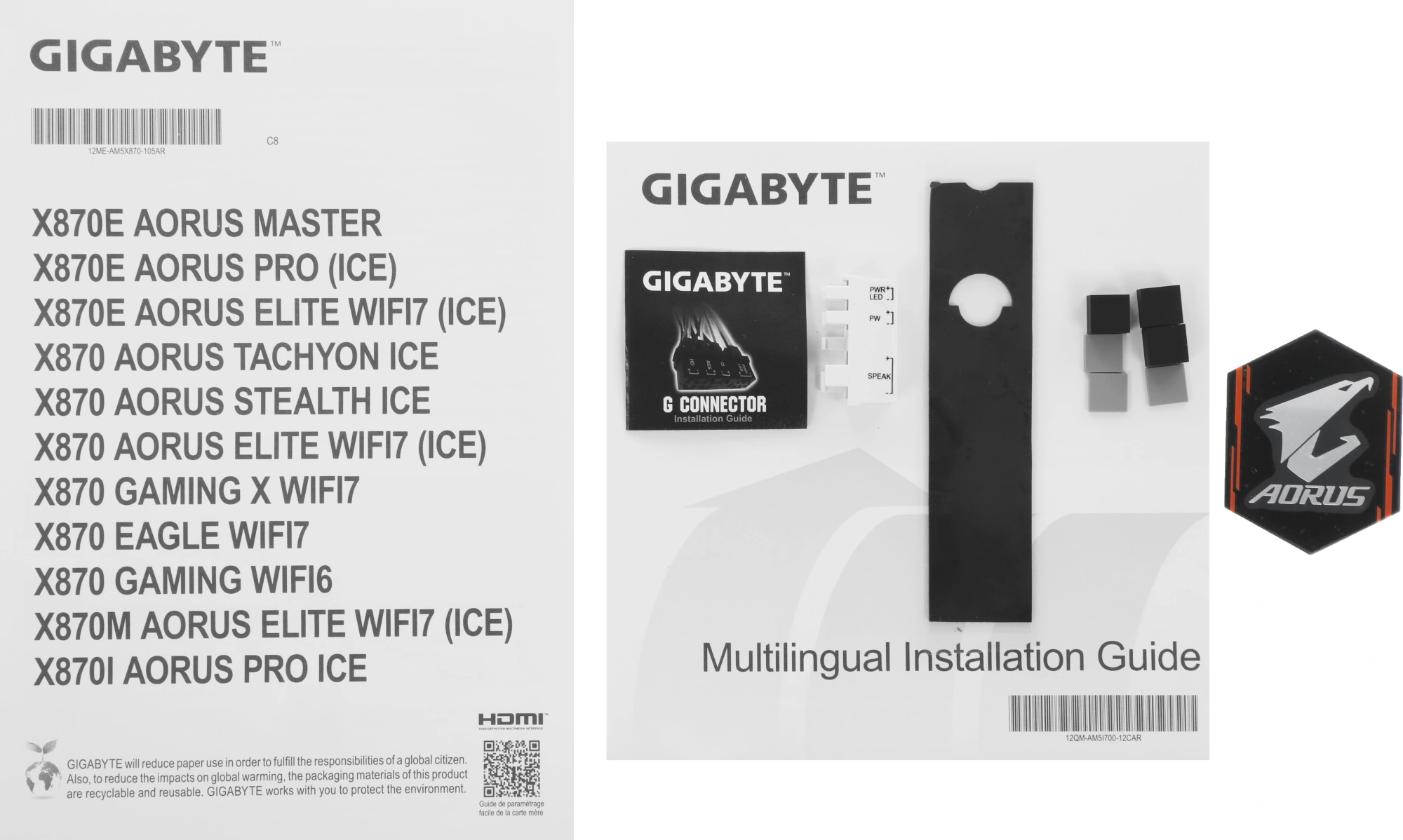 Материнская плата Gigabyte X870 AORUS ELITE WIFI7 ICE Socket AM5 AMD X870 4xDDR5 ATX AC`97 8ch(7.1) 2.5Gg RAID+HDMI — миниатюра 11
