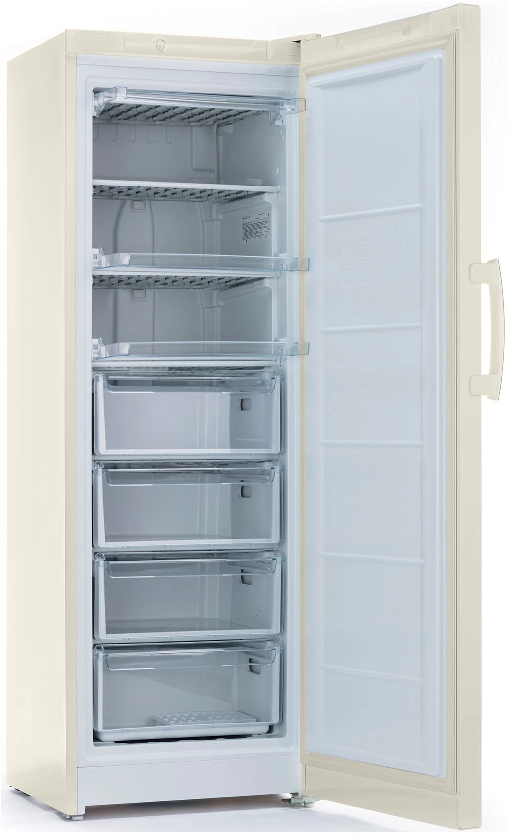 Морозильная камера Indesit DSZ 5175 E бежевый — миниатюра 3