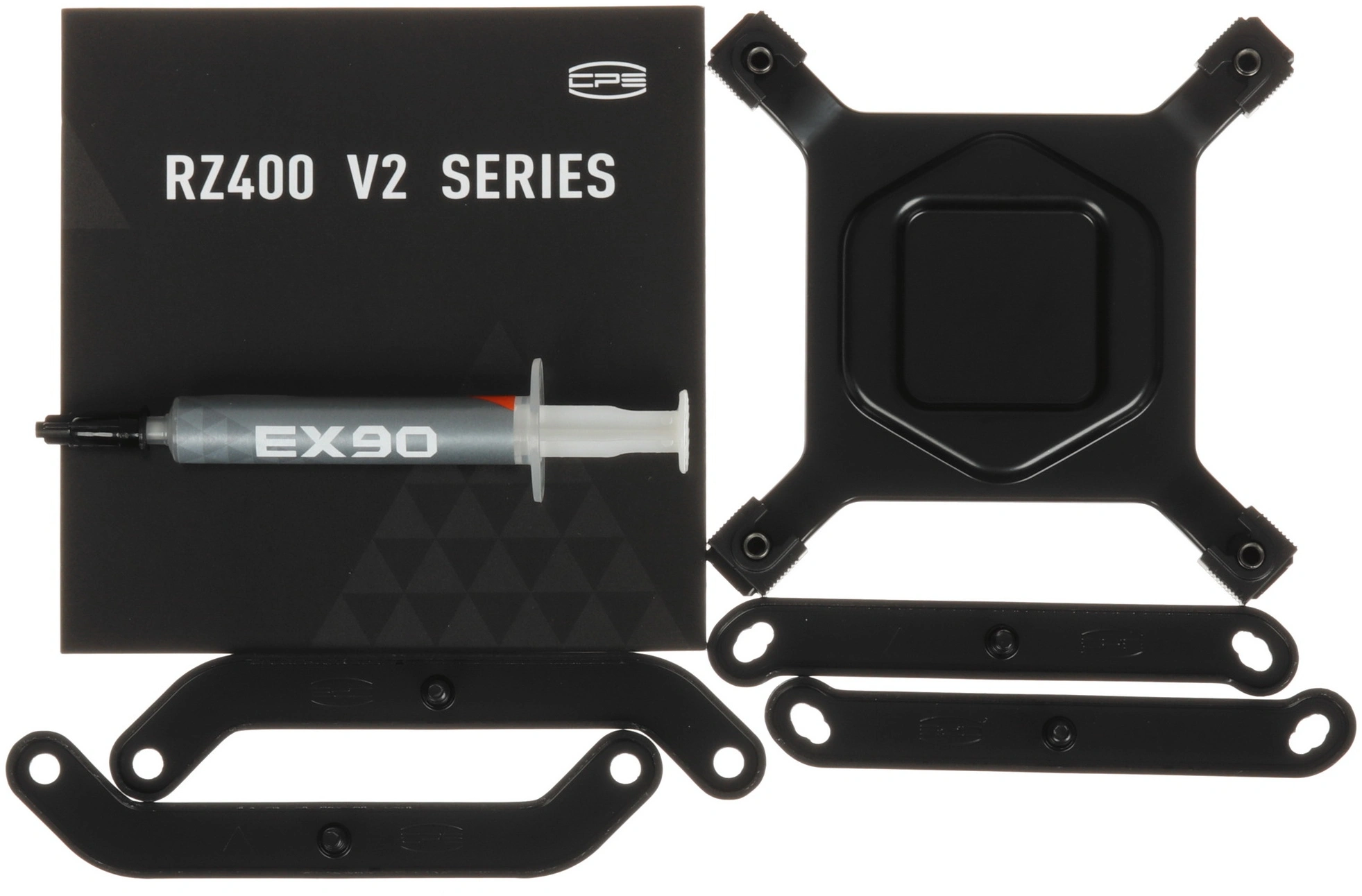 Устройство охлаждения(кулер) PcCooler RZ400 V2 Soc-AM5/AM4/1200/1700/1851 черный 4-pin 32dB Al+Cu 245W Ret (RZ400V2-BKNWNX-GL) — миниатюра 10
