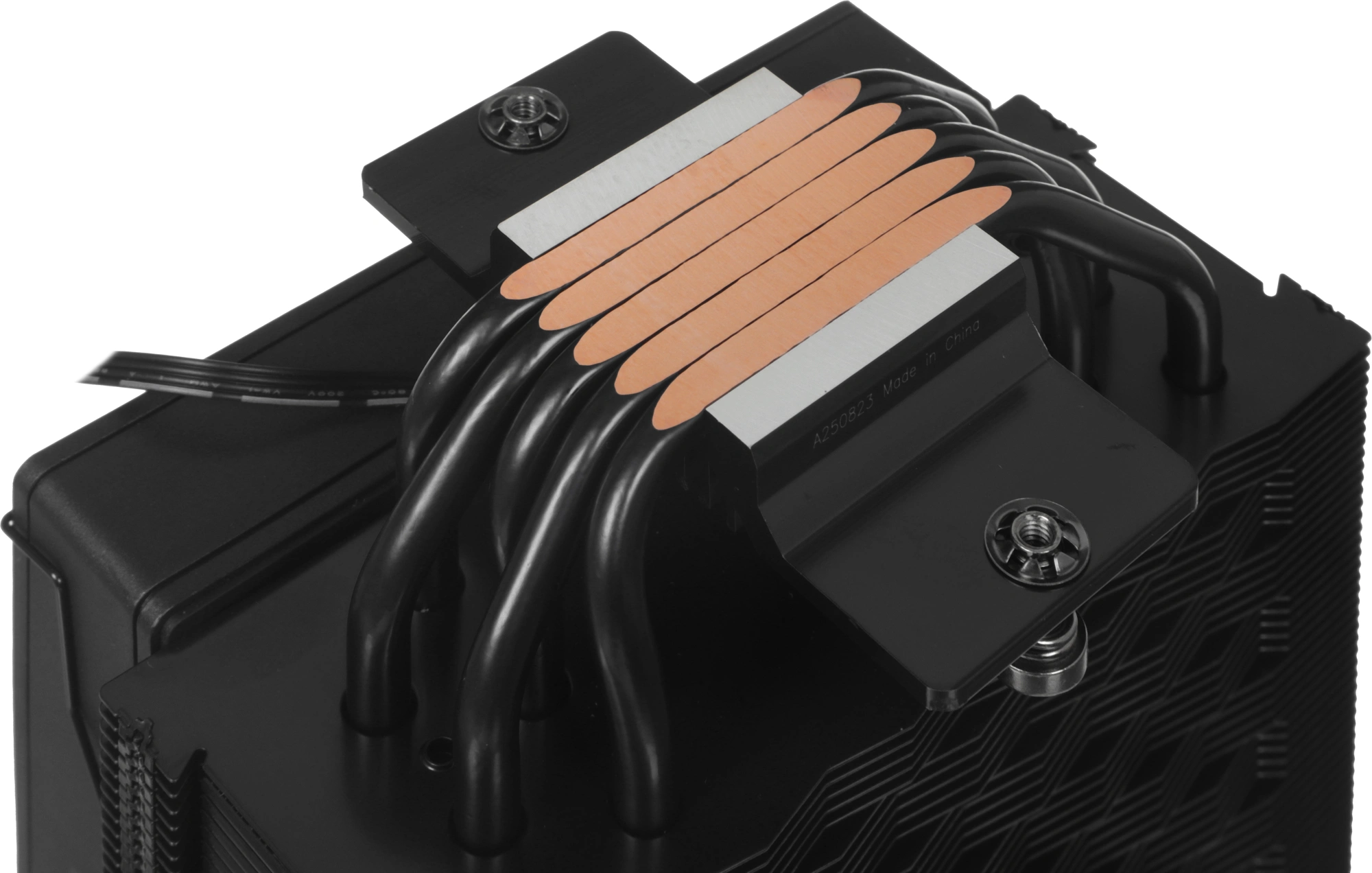 Устройство охлаждения(кулер) PcCooler RZ500 Soc-AM5/AM4/1200/1700/1851 черный 4-pin 32dB Al+Cu 250W Ret (RZ500-BKNWNX-GL) — миниатюра 10