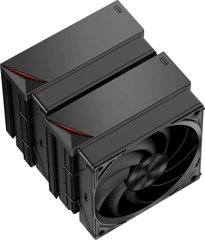 Устройство охлаждения(кулер) PcCooler RZ620 BK Soc-AM5/AM4/1151/1200/2066/1700 черный 4-pin 28-32dB Al+Cu 275W Ret (R7-Z622WBKNNX-GL) — миниатюра 6