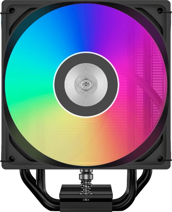 Устройство охлаждения(кулер) PcCooler RT500 Digital BK ARGB Soc-AM5/AM4/1200/1700/1851 черный 4-pin 34.9dB Al+Cu LCD 245W Ret (RT500-BKAWYL-GL) — миниатюра 7