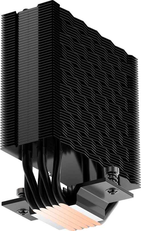 Устройство охлаждения(кулер) PcCooler RT500 Digital BK ARGB Soc-AM5/AM4/1200/1700/1851 черный 4-pin 34.9dB Al+Cu LCD 245W Ret (RT500-BKAWYL-GL) — миниатюра 3