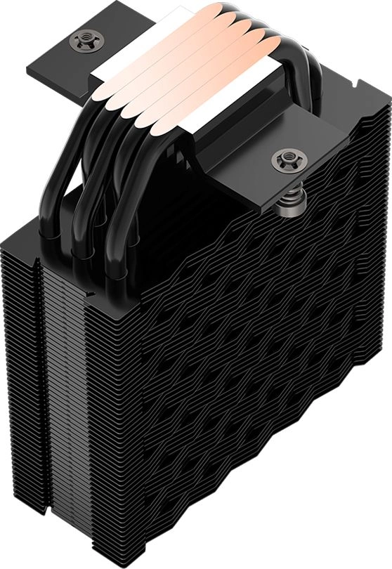 Устройство охлаждения(кулер) PcCooler RT500 Digital BK ARGB Soc-AM5/AM4/1200/1700/1851 черный 4-pin 34.9dB Al+Cu LCD 245W Ret (RT500-BKAWYL-GL) — миниатюра 4
