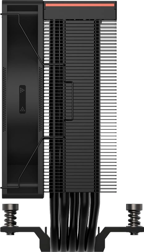 Устройство охлаждения(кулер) PcCooler RT500 Digital BK ARGB Soc-AM5/AM4/1200/1700/1851 черный 4-pin 34.9dB Al+Cu LCD 245W Ret (RT500-BKAWYL-GL) — миниатюра 5