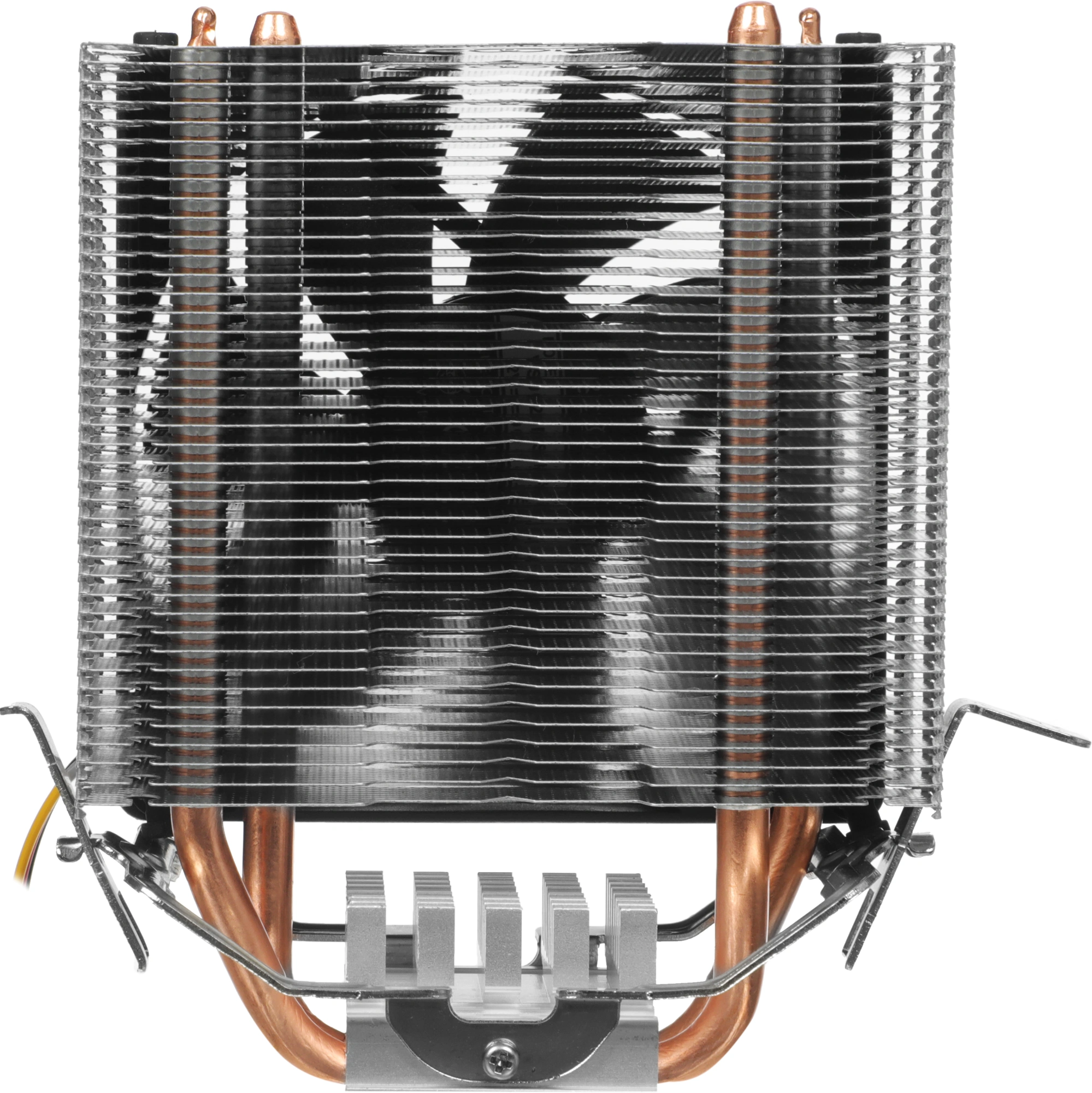 Устройство охлаждения(кулер) PcCooler S93 V2 Soc-AM5/AM4/1200/1700/1851 черный/синий 3-pin 26.4dB Al+Cu 100W 348gr Ret (R3-I210WBKNXX-GL) — миниатюра 12