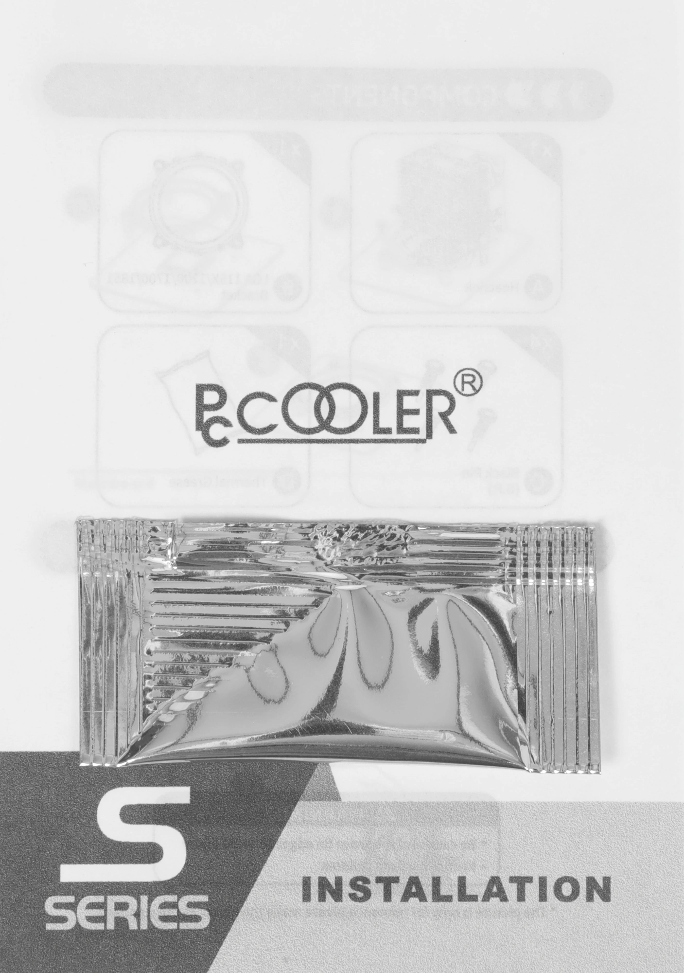 Устройство охлаждения(кулер) PcCooler S93 V2 Soc-AM5/AM4/1200/1700/1851 черный/синий 3-pin 26.4dB Al+Cu 100W 348gr Ret (R3-I210WBKNXX-GL) — миниатюра 13