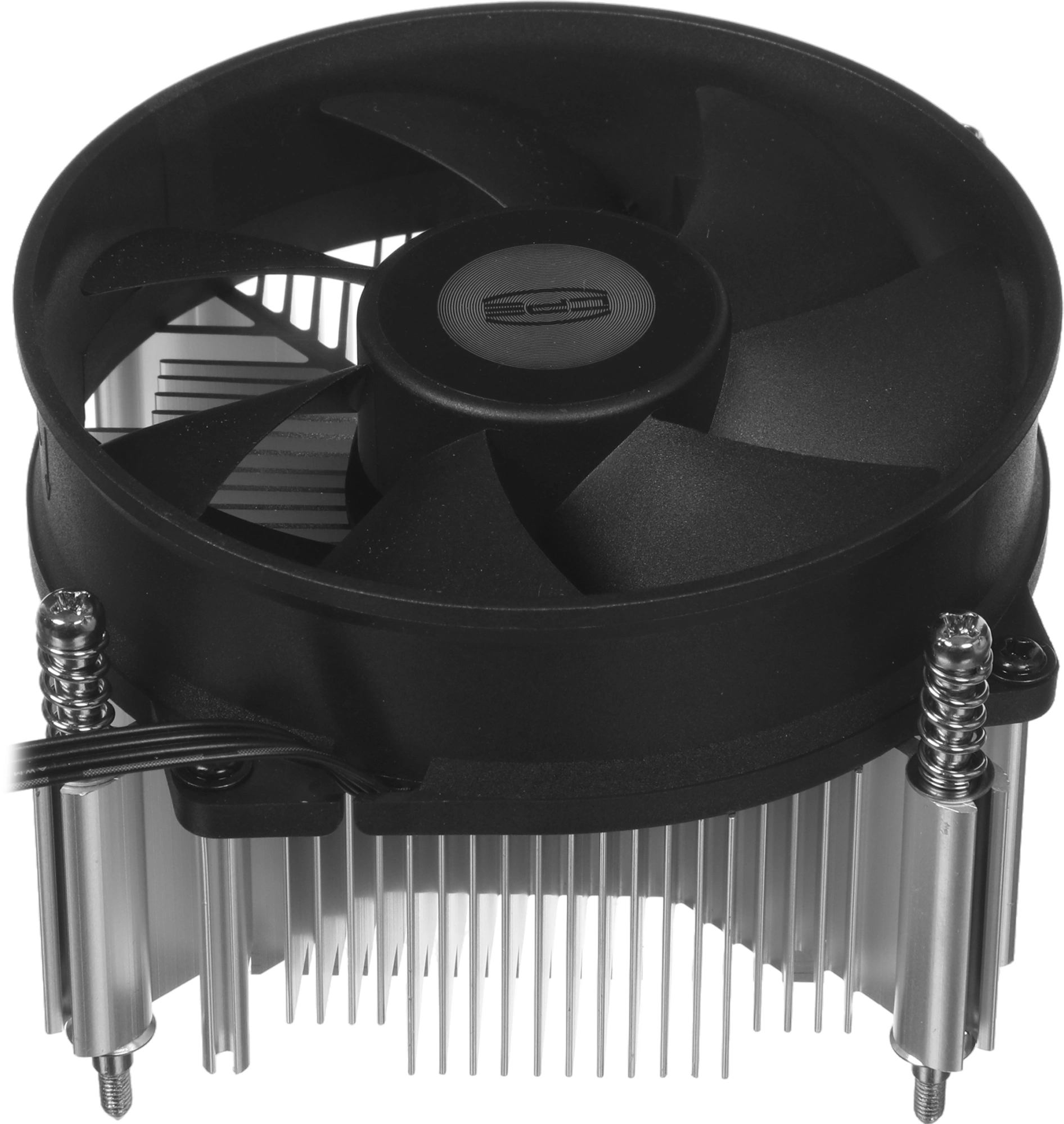 Устройство охлаждения(кулер) PcCooler R95S-I Soc-1200/1700/1851 серебристый/черный 4-pin 31.1dB Al 95W 360gr Ret (R95S-XXNIXX-GL) — миниатюра 7