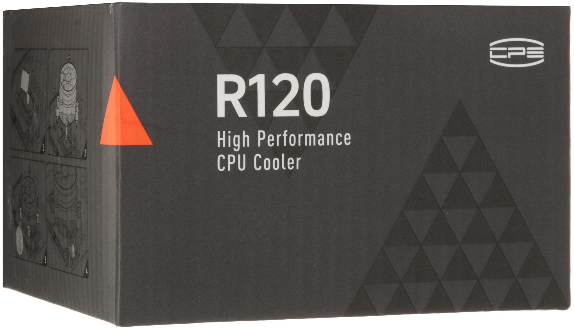 Устройство охлаждения(кулер) PcCooler R120 Soc-1200/1700/1851 серебристый 4-pin 27.8dB Al 95W 191gr Ret (R120-XXNIXX-GL) — миниатюра 9