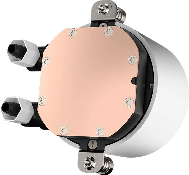 Система водяного охлаждения PcCooler DA240 WH ARGB Soc-AM5/AM4/1200/1700/1851 белый 4-pin 33.8dB Al 270W Ret (DA240-WHAWXX-GL) — миниатюра 3