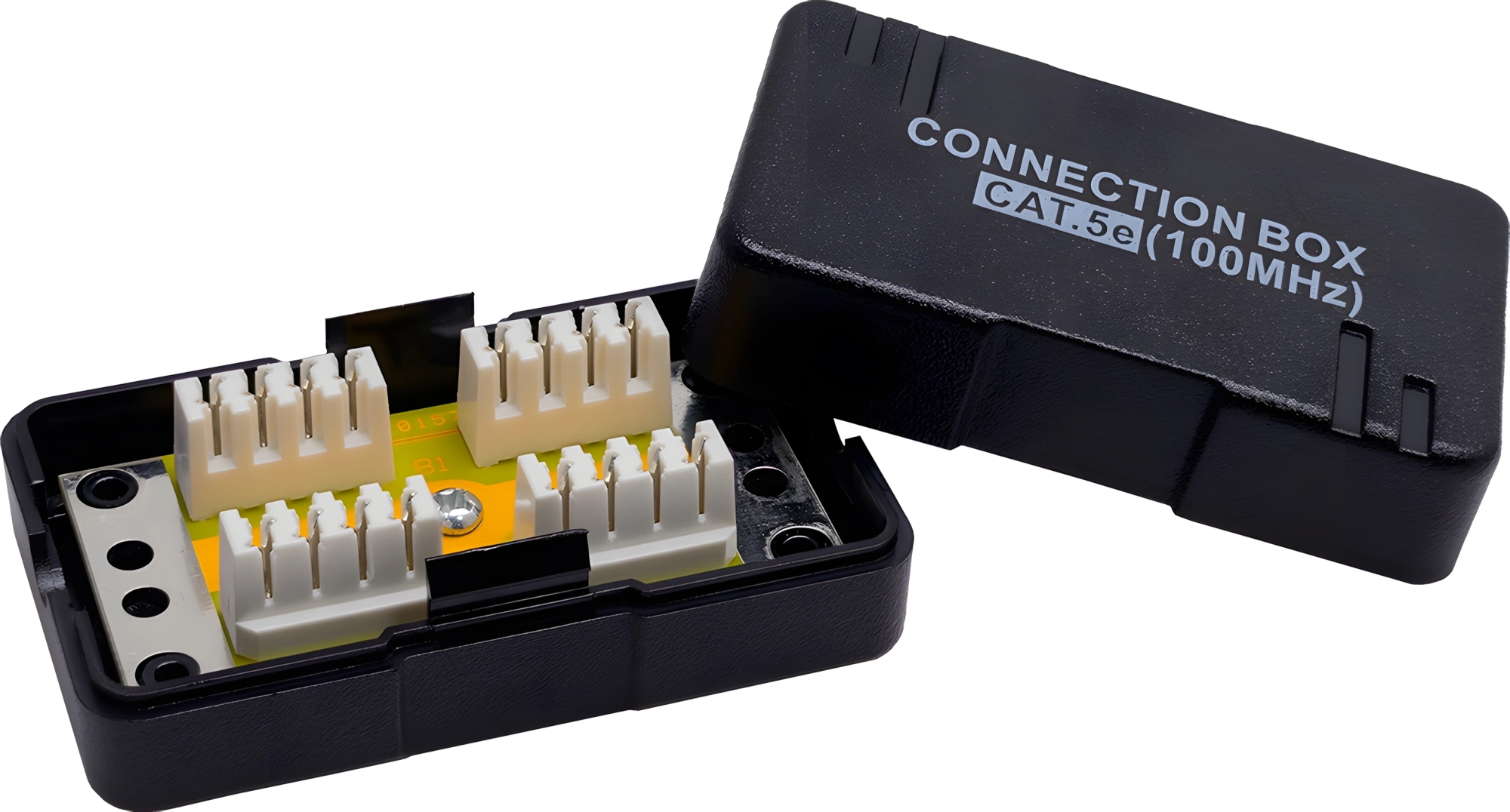 Адаптер Suprlan 10-0314-1 проходн. RJ45 кат.5E UTP стальной — миниатюра 3