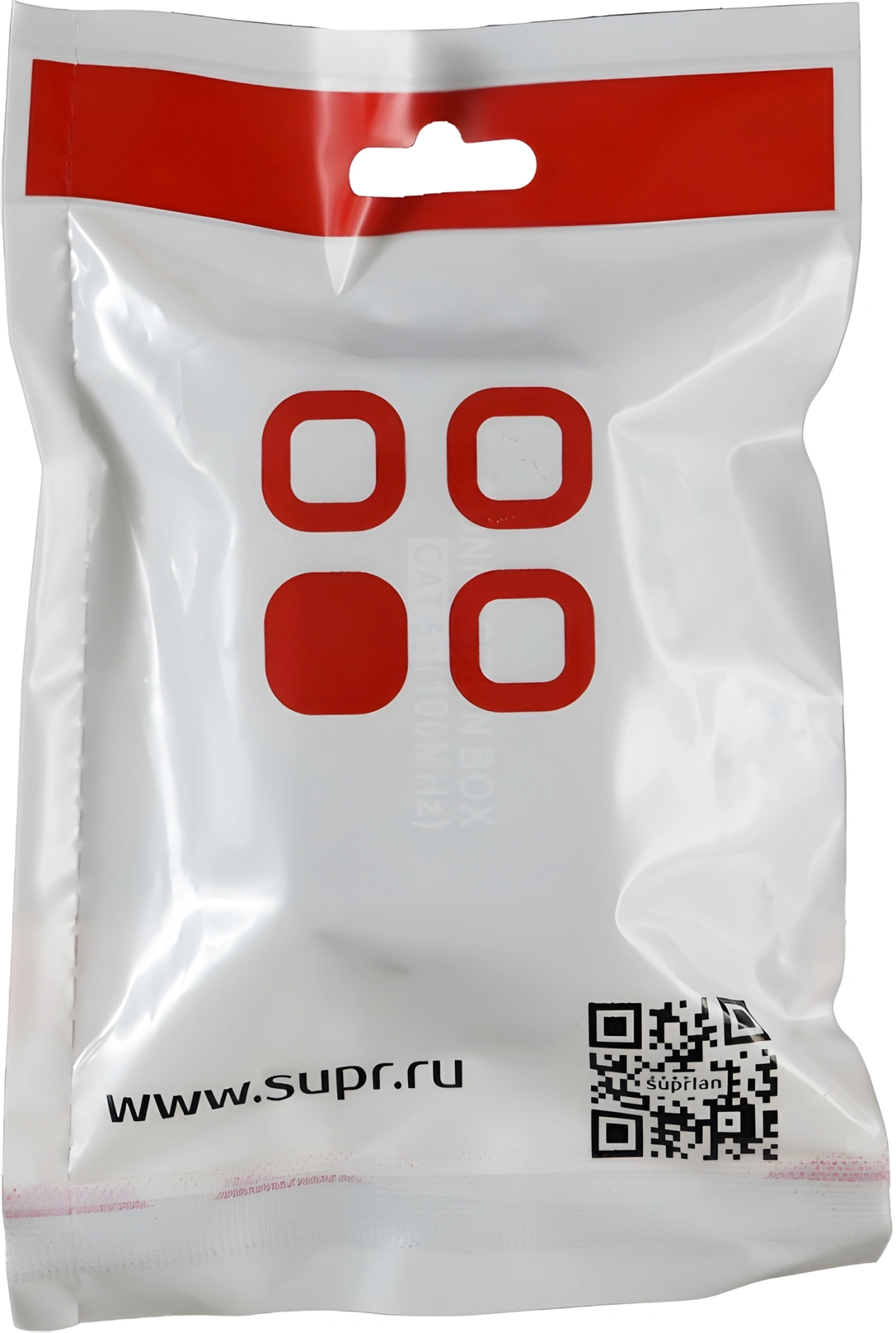 Адаптер Suprlan 10-0314-1 проходн. RJ45 кат.5E UTP стальной — миниатюра 5
