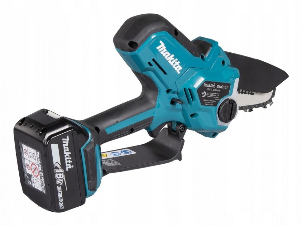Цепная пила Makita DUC101SF аккум. 320Вт дл.шины:4"(10cm) 1аккум. 3Ач ЗУ — миниатюра 3
