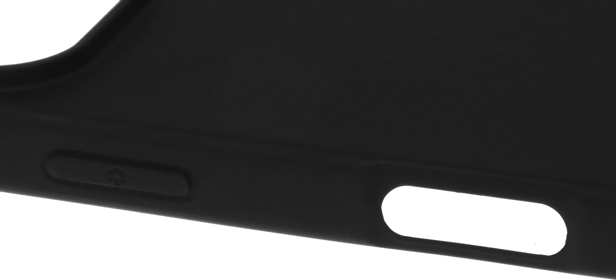 Чехол (клип-кейс) BoraSCO для Apple iPhone 16 Pro Microfiber Case черный (73691) — миниатюра 3